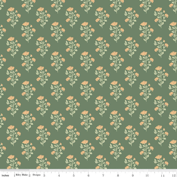Flower Stems in Green