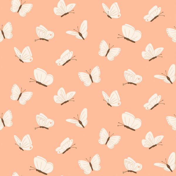 Butterflies in Peachy Keen