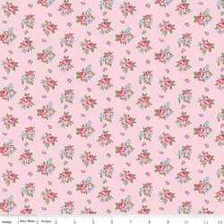Scattered Floral in Pink