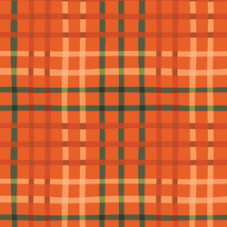Wavy Fun Checks in Red