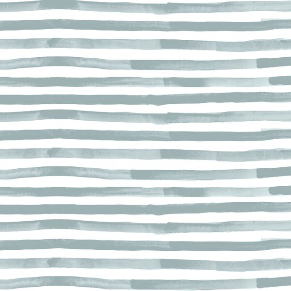 Summer Stripe in Vintage Teal