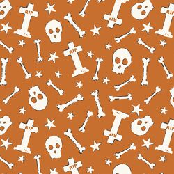 Spooky Bones in Marmelade Orange
