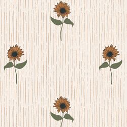Golden Blooms in Bone