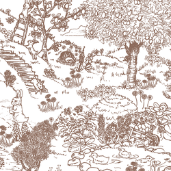 Large Playground Toile in Bark