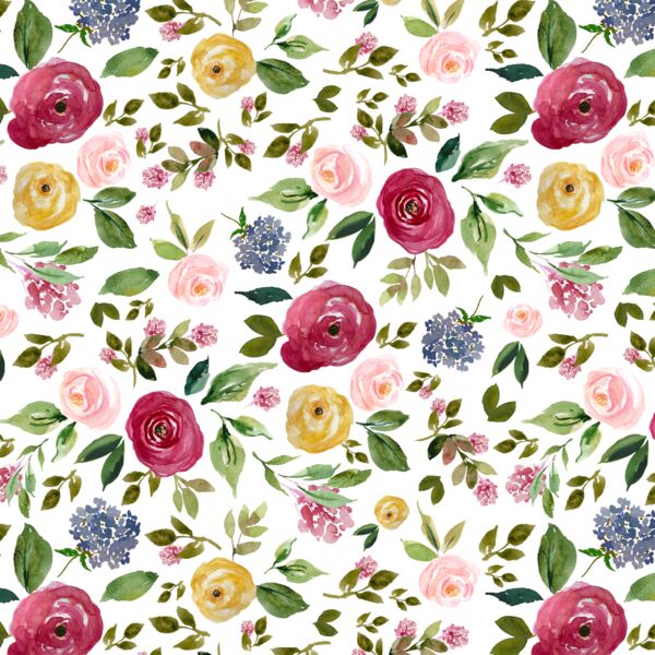 Garden Blooms in Autumn Bouquet
