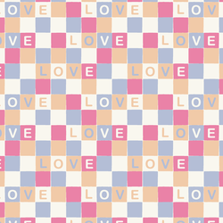 Love Check in Peach Sherbet
