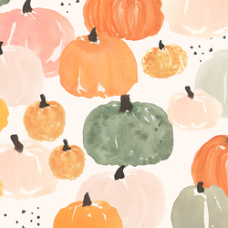 Large Pumpkin Patch in Harvest