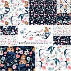 Fantasia Fat Quarter Bundle in Meadow