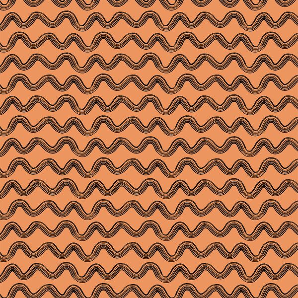 Swirl Stripe in Pumpkin