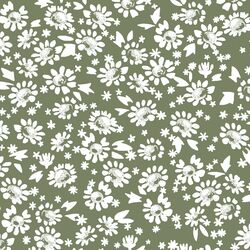 Daisies in Olive