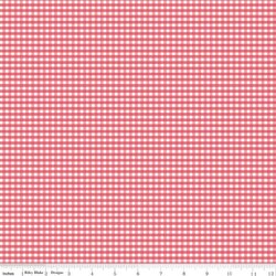 1/8" Gingham in Tea Rose