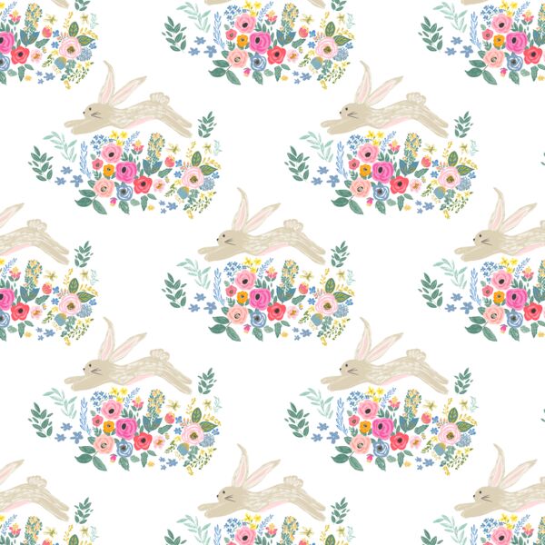 Little Bunny and Blooms in Frolic