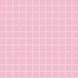 Stamped Plaid in Azalea Blooms
