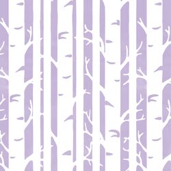 Birches in Lilac