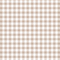 Small Buffalo Plaid in Sand