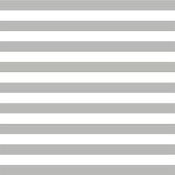 Horizontal Candy Stripe in Pebble