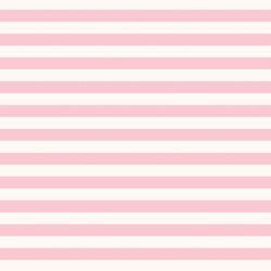 Spooky Stripe in Bubblegum Cream