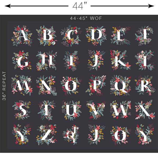 Jingle All the Letters Panel in Multi