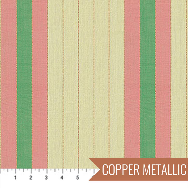Ribbons in Eggnog Metallic