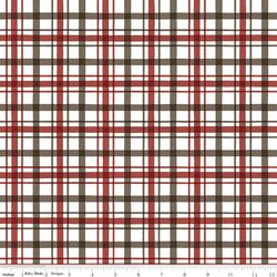 Plaid in Barn Red