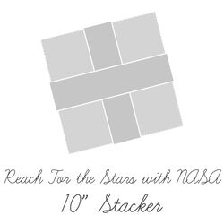 Reach for the Stars with NASA 10" Square Pack