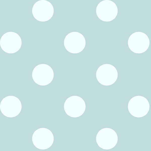 Jumbo Dot in Glacier Blue