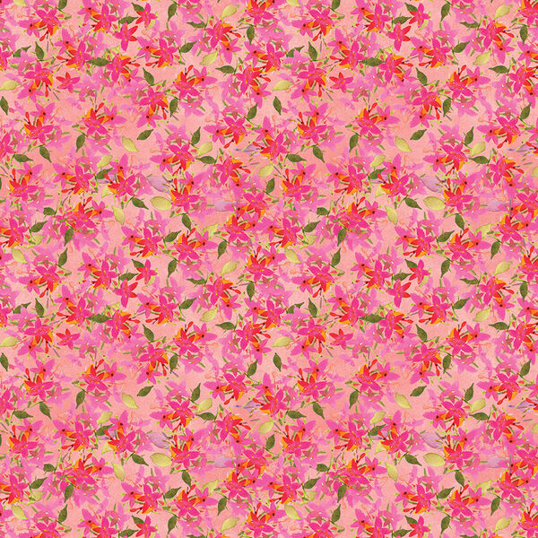 Flowers in Coral