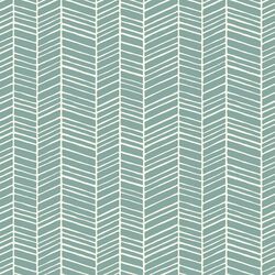 Herringbone in Blue Haze