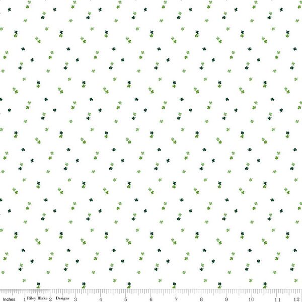 Clovers in White