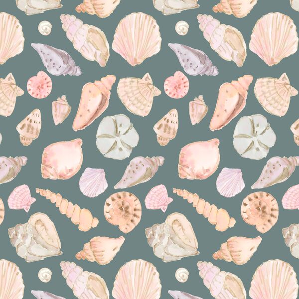 Seashells in Deep Ocean