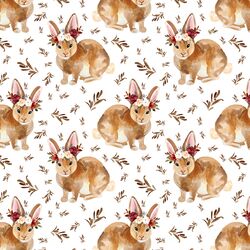 Little Harvest Bunny in Fall