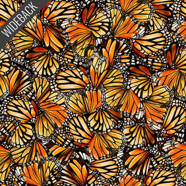Packed Butterfly Wings Wideback in Multi