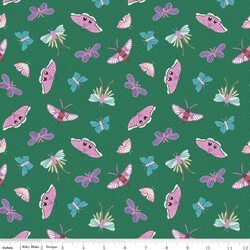 Moths in Green