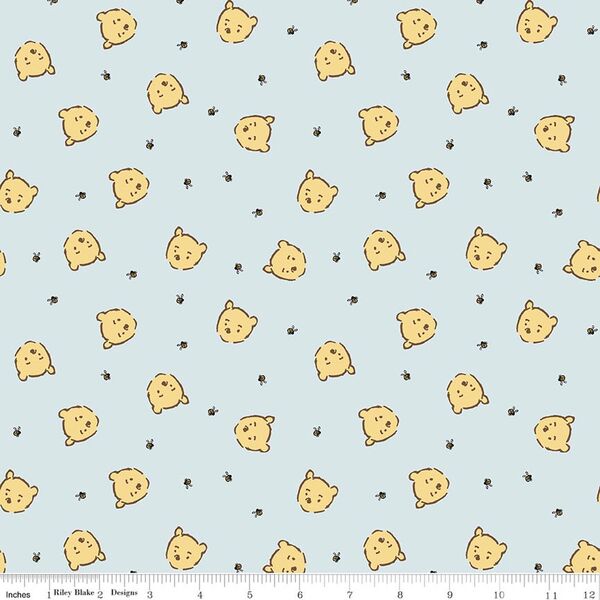 Pooh Jumble in Blue