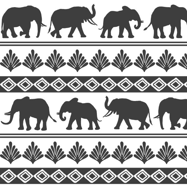 Elephant Parade in Onyx