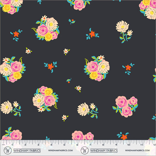 Denyse Floral in Soot