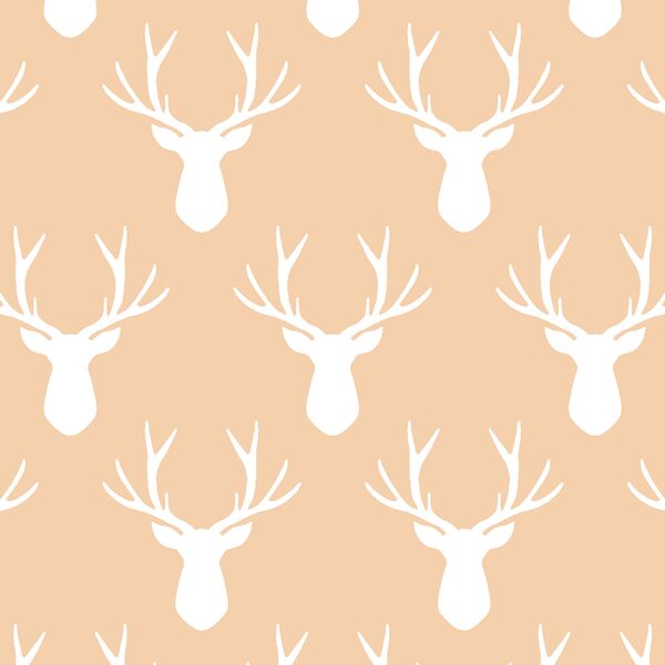 Stag Silhouette in Nectar