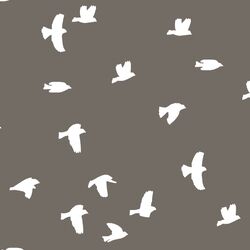 Flock Silhouette in Stone