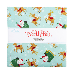 The North Pole Flannel 10" Square Pack