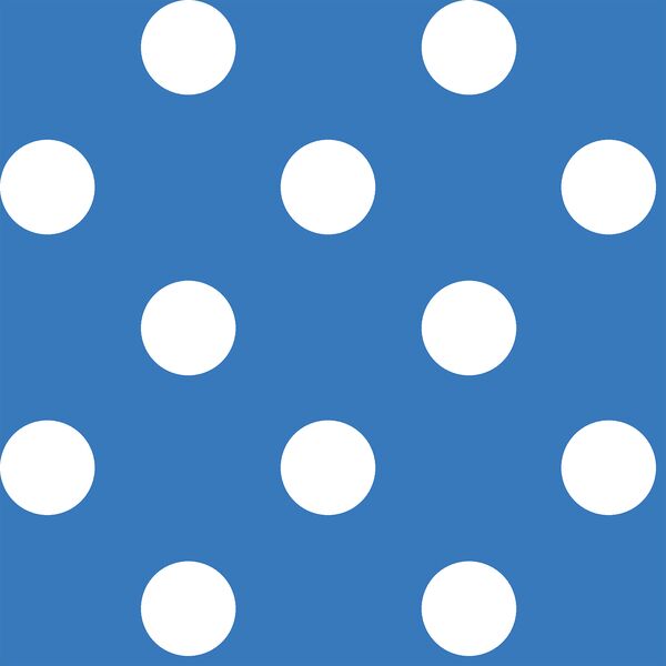 Jumbo Dot in Cerulean