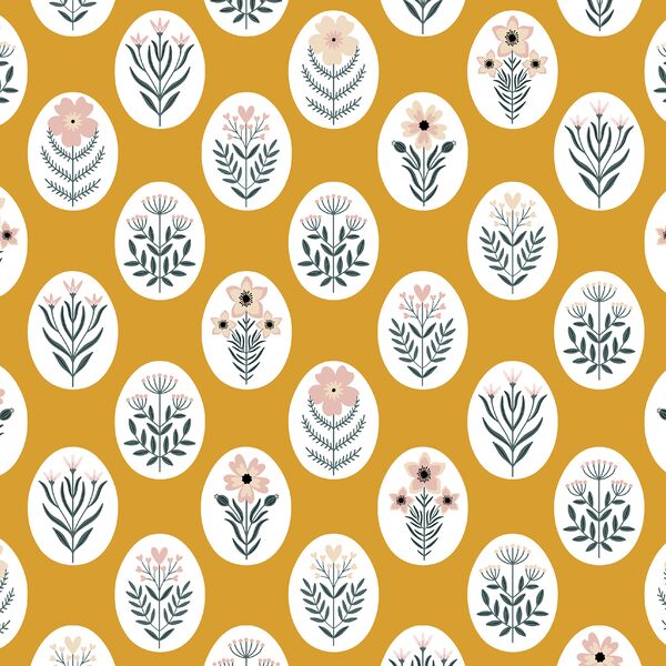 Wild Cameo in Goldenrod