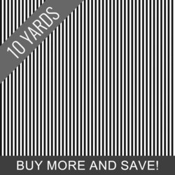 1/8" Stripe in Black - 10 Yard Bolt