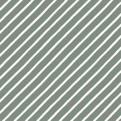 Sweet Candy Stripe in Lilypad Green