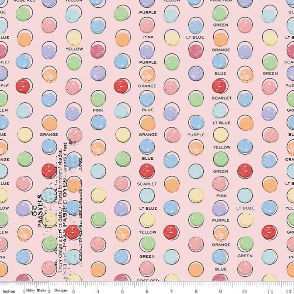 Egg Dye Dots in Pink