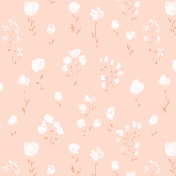 Wildflowers in Pearl Pink