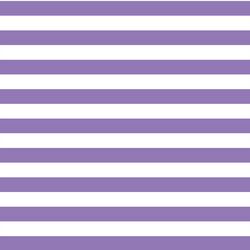 Horizontal Candy Stripe in Amethyst