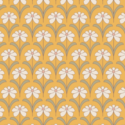 Retro Daisies in Sunshine