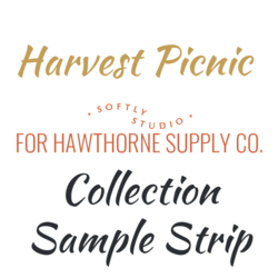 Harvest Picnic Sample Strip
