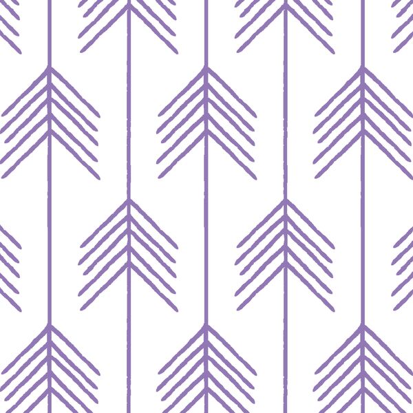 Vanes in Amethyst on White