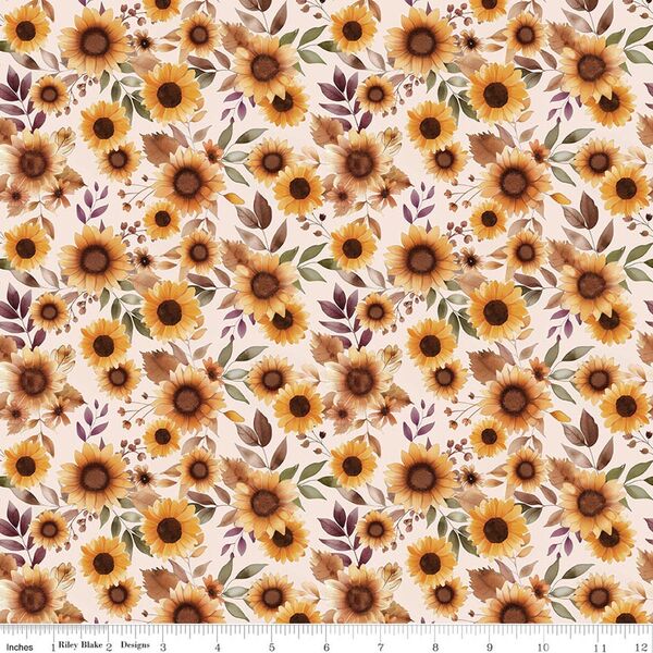Sunflowers in Latte
